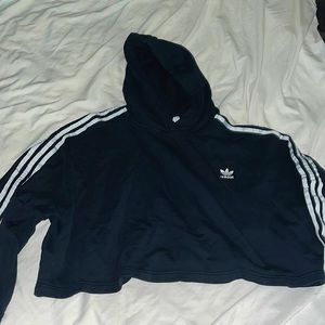 Women’s Adidas crop top hoodie